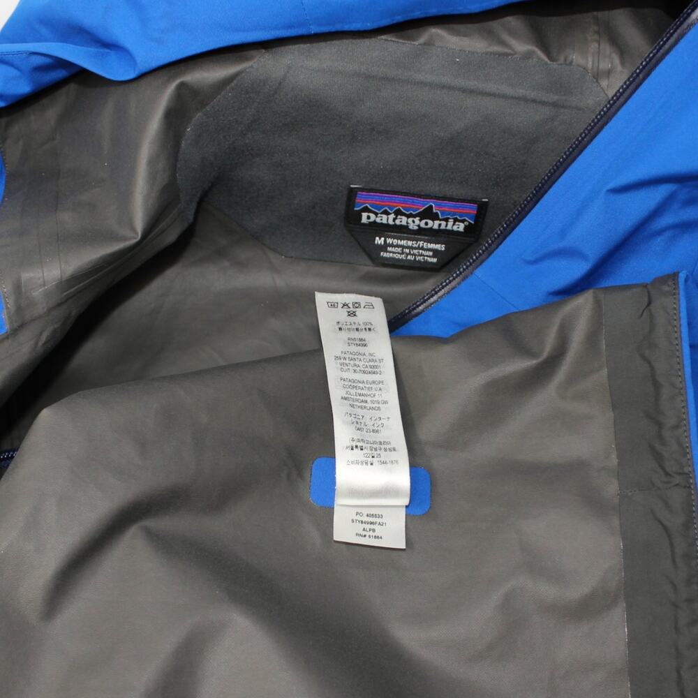 Medium Patagonia Women's Calcite Jacket 84996 Alpine Blue - Picture 7 of 15